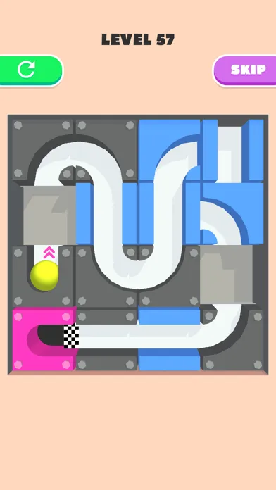 Tangkapan skrin Rolling Ball - Slide Puzzle -