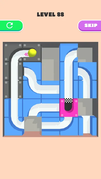 Tangkapan skrin Rolling Ball - Slide Puzzle -