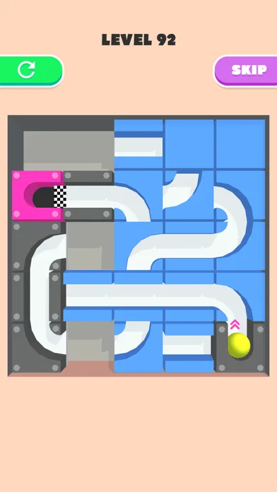 Tangkapan skrin Rolling Ball - Slide Puzzle -