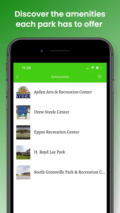 Parks & Facilities-Pitt County Ekran Görüntüleri