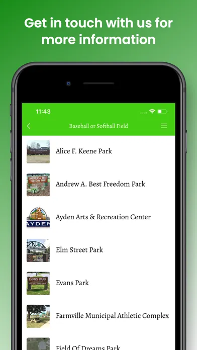 Parks & Facilities-Pitt County Ekran Görüntüleri