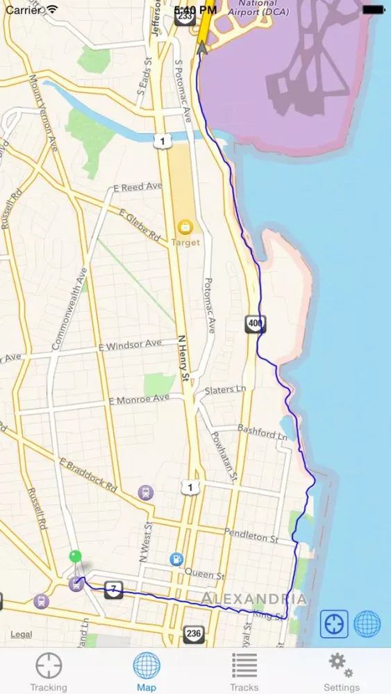 Capturas de pantalla de GPSTrack