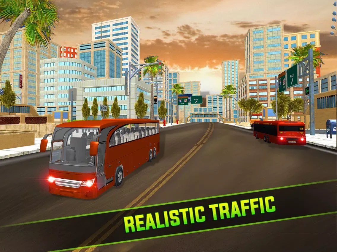 Real-istic Bus Parking Sim-ulator : Pro Driving 3D iPad  Screenshots