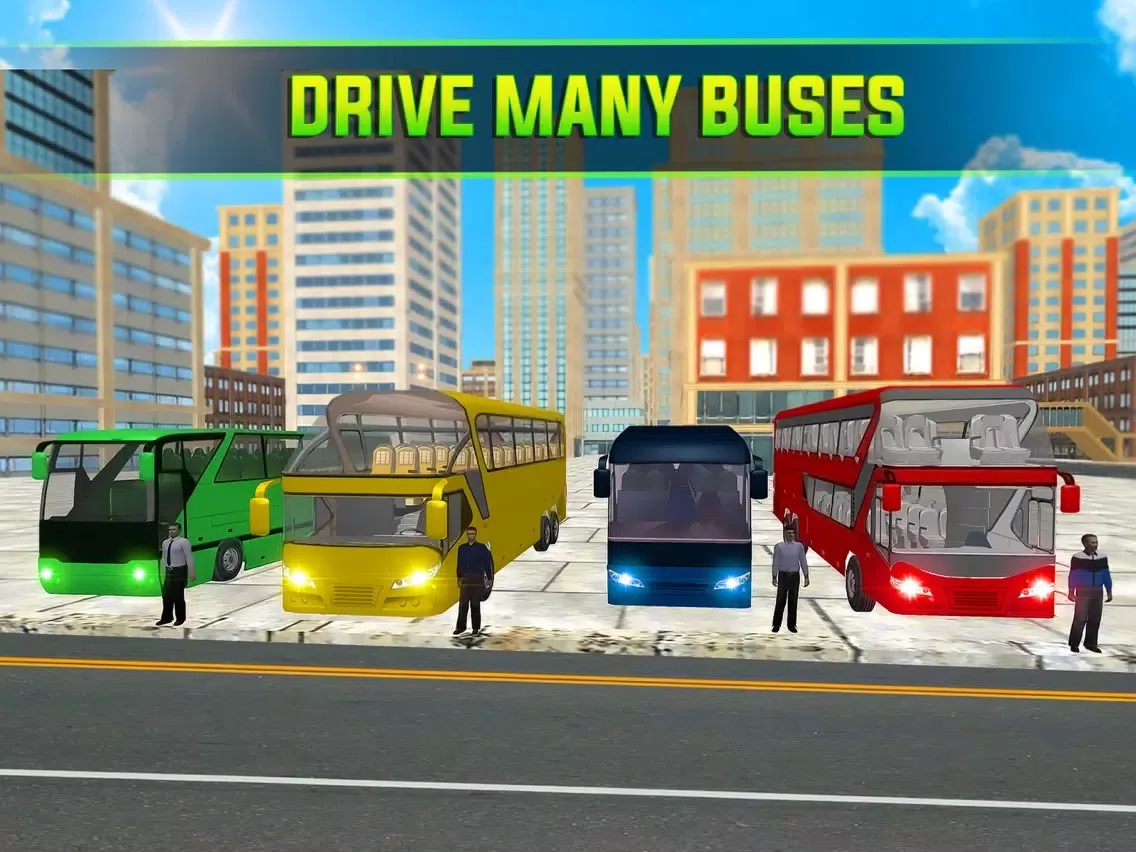 Real-istic Bus Parking Sim-ulator : Pro Driving 3D iPad  Screenshots