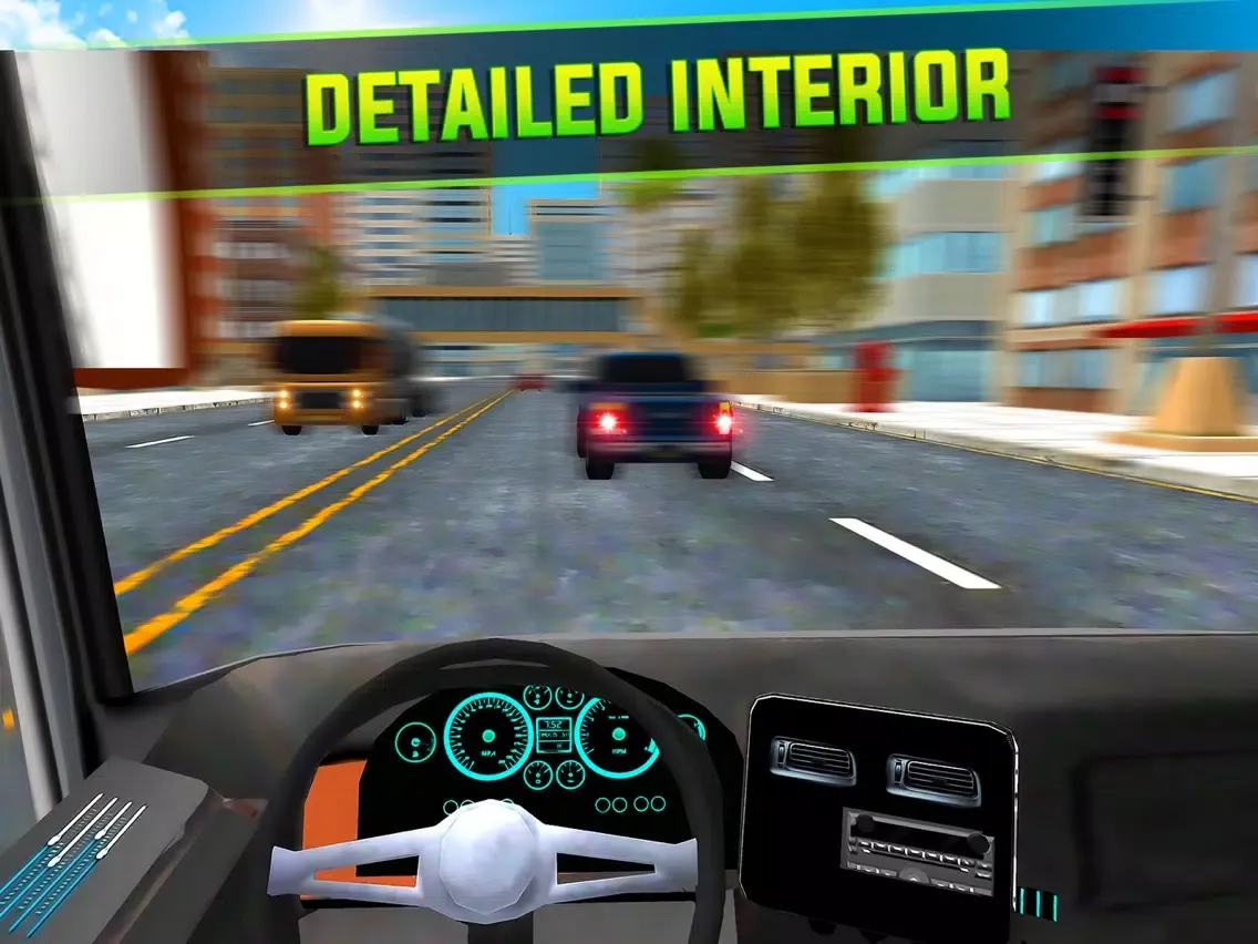 Real-istic Bus Parking Sim-ulator : Pro Driving 3D iPad  Screenshots