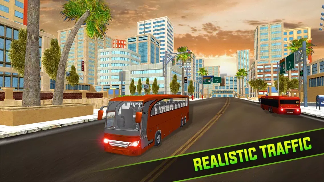 Real-istic Bus Parking Sim-ulator : Pro Driving 3D Screenshots