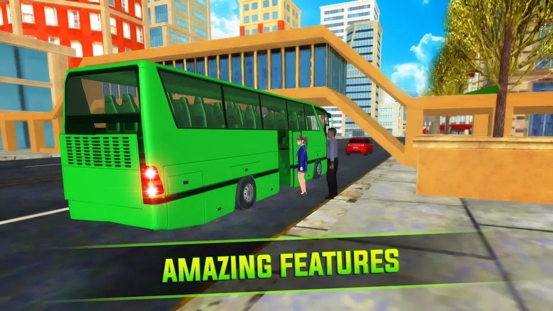 Real-istic Bus Parking Sim-ulator : Pro Driving 3D Screenshots
