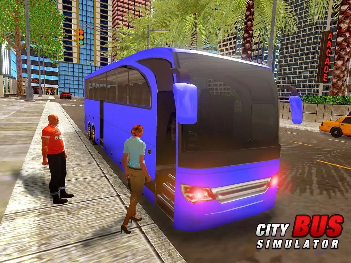 ภาพหน้าจอของ City Coach Simulator 2017 - Mini Bus Parking iPad 
