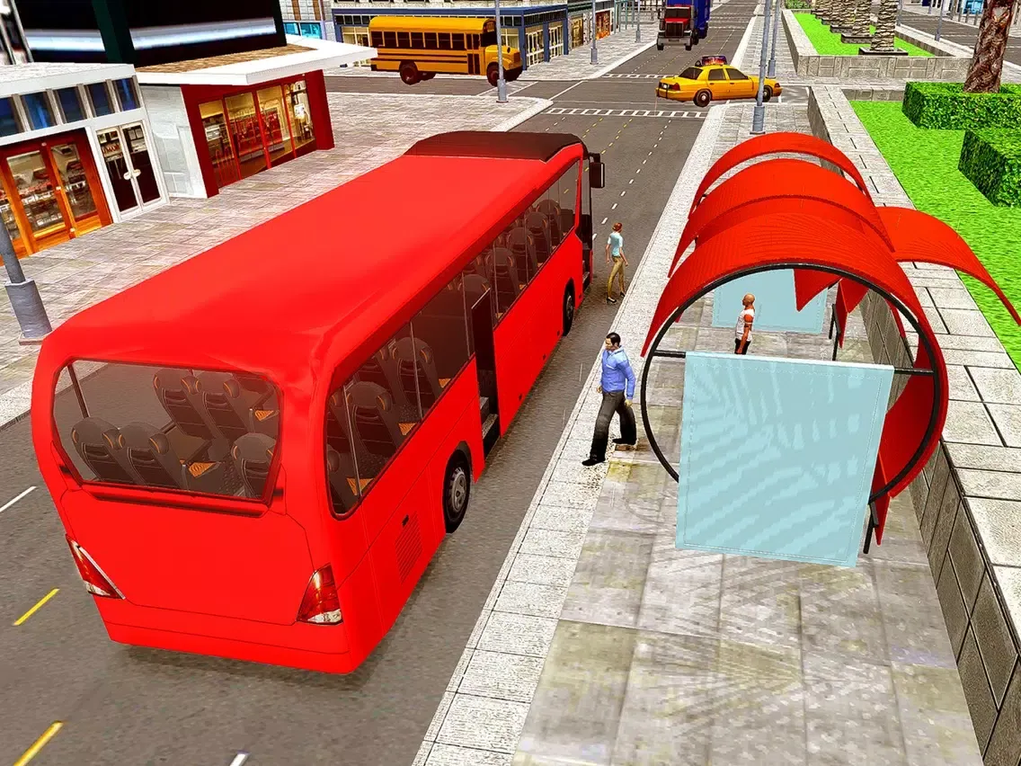 ภาพหน้าจอของ City Coach Simulator 2017 - Mini Bus Parking iPad 
