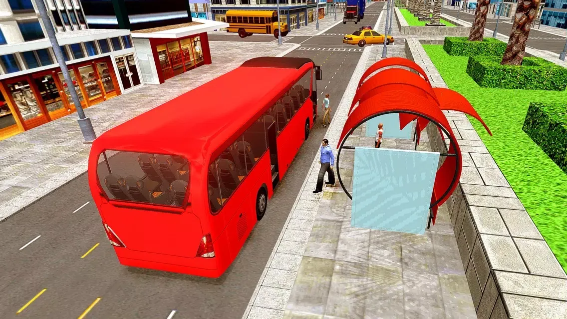 ภาพหน้าจอของ City Coach Simulator 2017 - Mini Bus Parking
