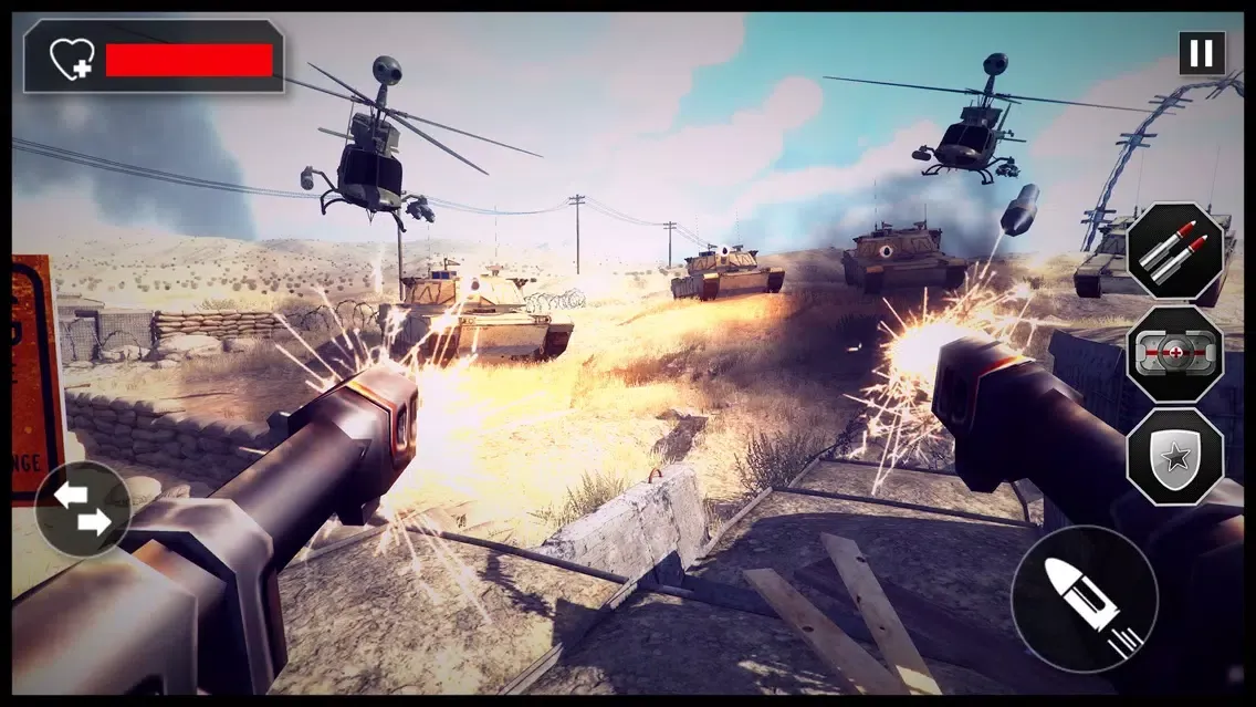 Frontline US Army Missile War : Terrorist Shooting Screenshots