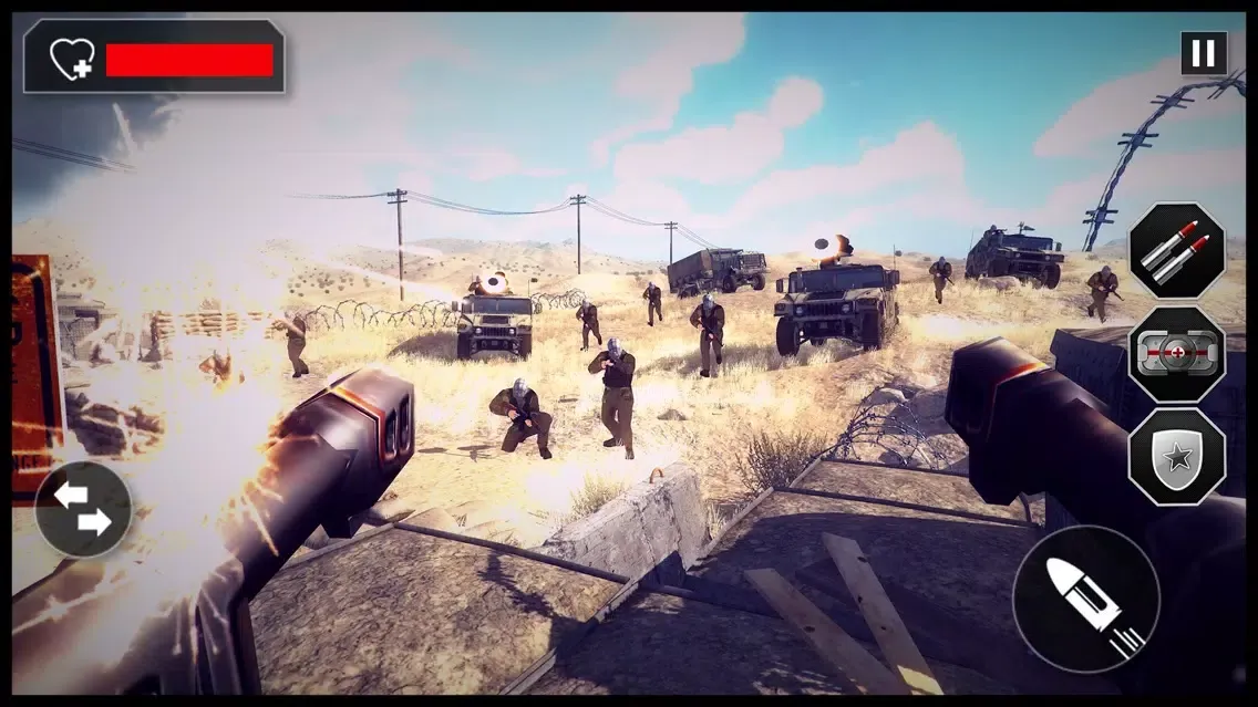 Frontline US Army Missile War : Terrorist Shooting Screenshots