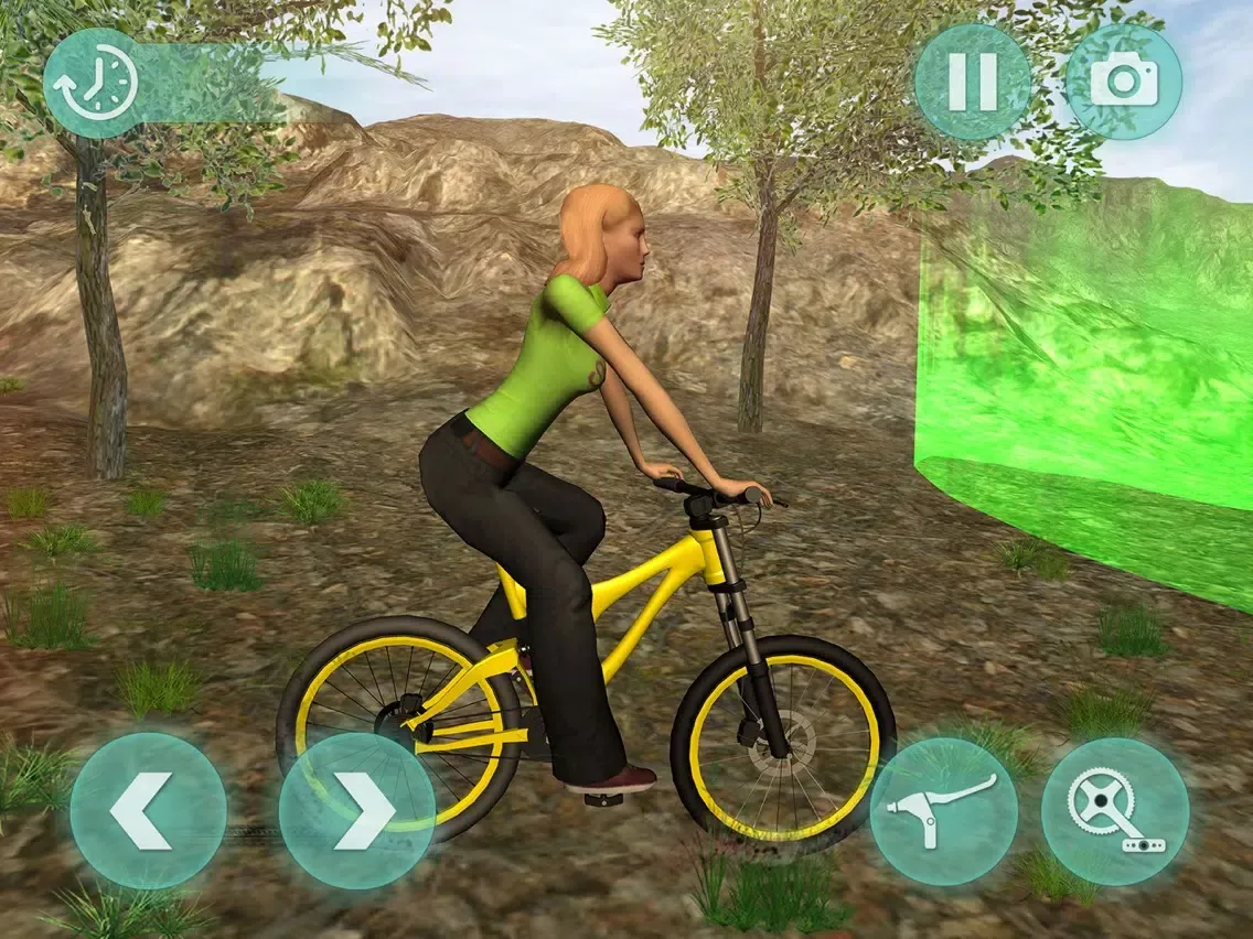 Capturas de tela do Crazy Uphill Bicycle - BMX Mountains Rider iPad 