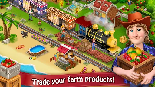 Farm Day Farming Offline Games应用截图