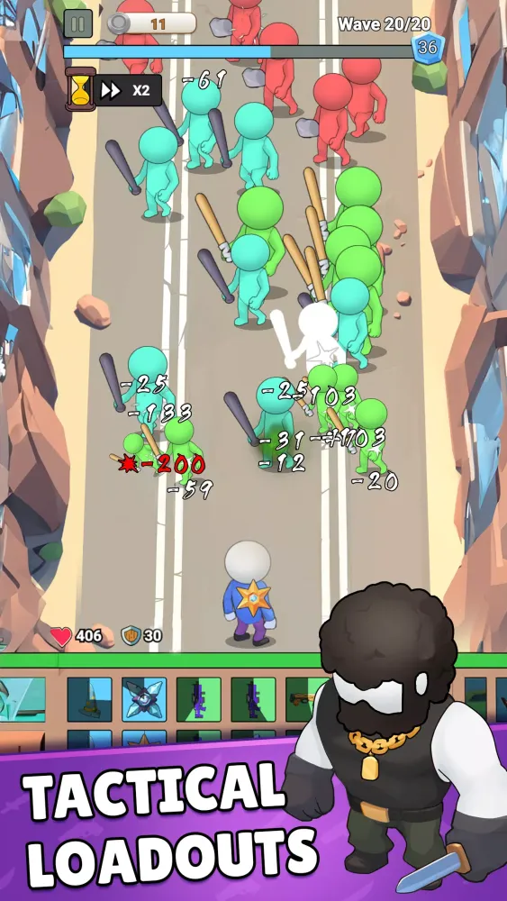 Bag Gunner: Strategy Quest Screenshots