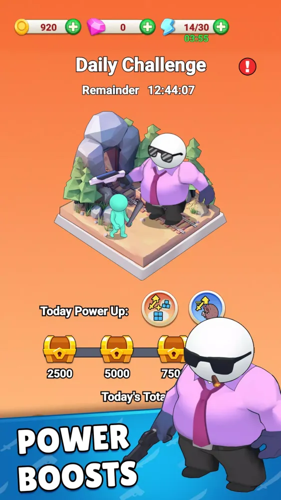 Bag Gunner: Strategy Quest Screenshots
