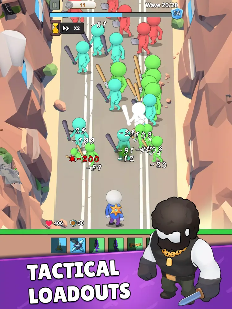 Bag Gunner: Strategy Quest Screenshots