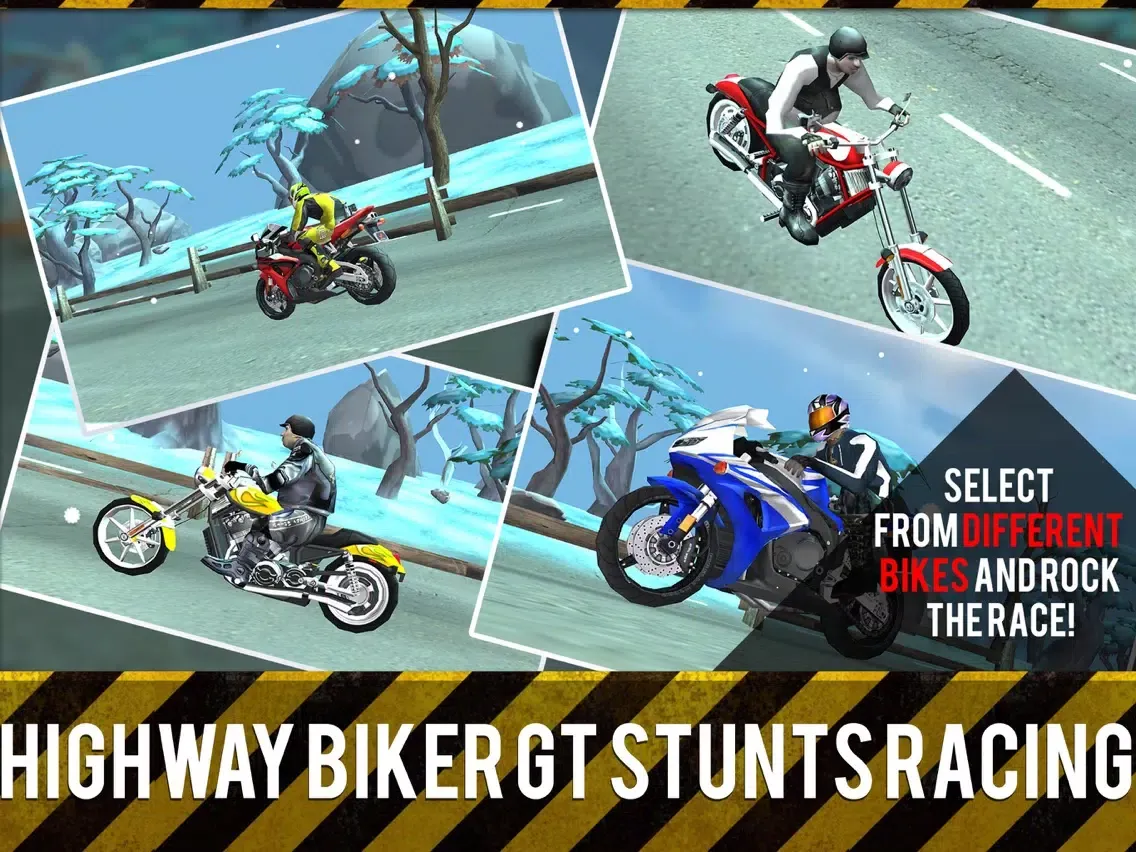 Capturas de pantalla de Super Moto-r GP Survival : Bike-r Race Stunts 2017 iPad 