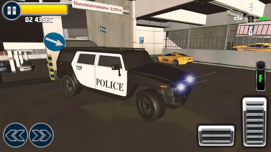 Multi-Storey Police Car Parking Driver Sim-ulator Screenshots