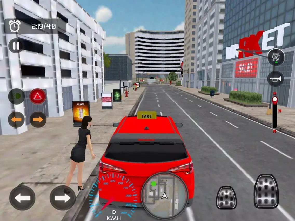 New York Taxi Driving Sim 3D iPad  স্ক্রিনশট