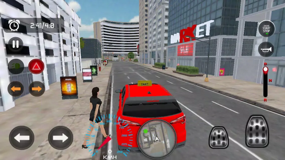 New York Taxi Driving Sim 3D স্ক্রিনশট