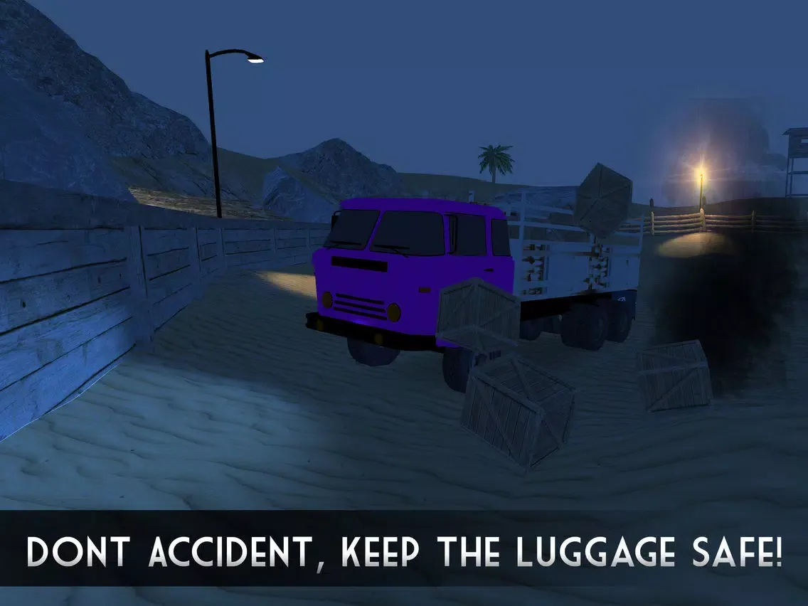 Tangkapan layar Offroad Cargo Truck Transporter Sim-ulation 2017 iPad 