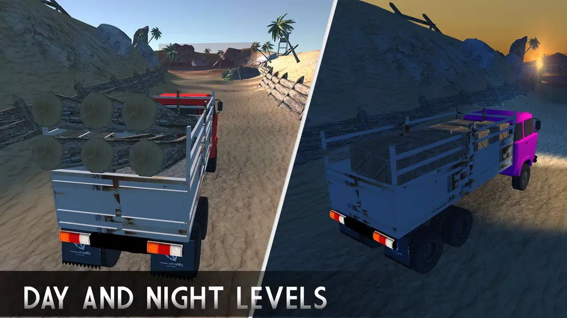Tangkapan layar Offroad Cargo Truck Transporter Sim-ulation 2017