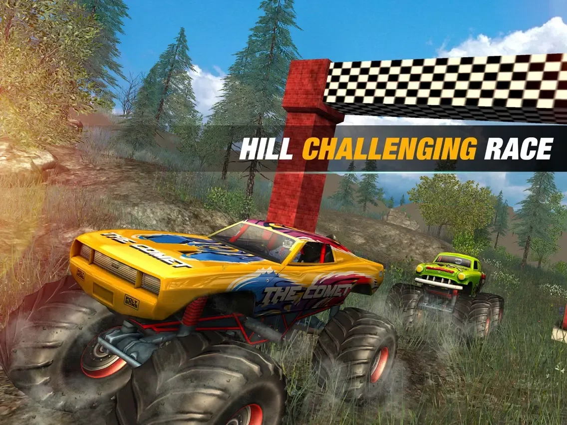 Offroad Monster Truck Rally : Challenging Race iPad  Ekran Görüntüleri