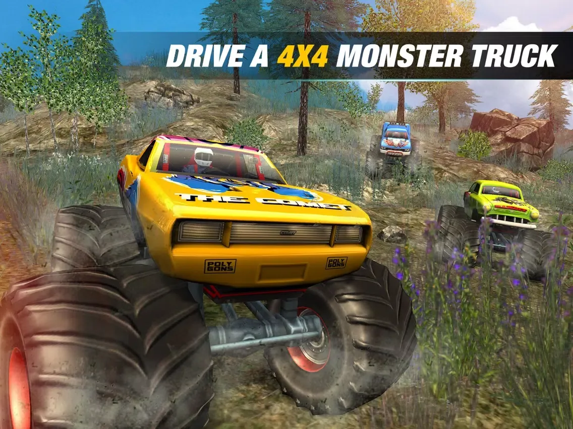 Offroad Monster Truck Rally : Challenging Race iPad  Ekran Görüntüleri