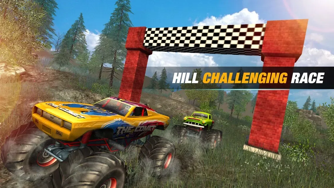 Offroad Monster Truck Rally : Challenging Race Ekran Görüntüleri