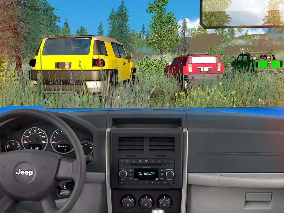صور Offroad 4x4 Tourist Jeep Rally Driver :Hilly Track iPad 