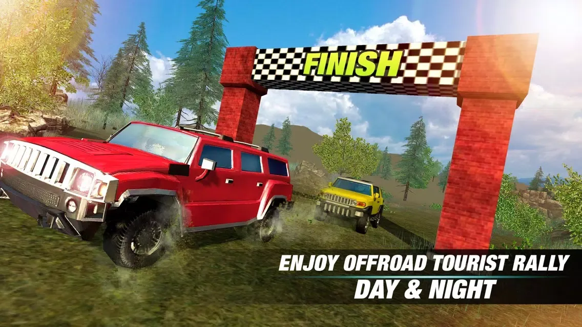 صور Offroad 4x4 Tourist Jeep Rally Driver :Hilly Track