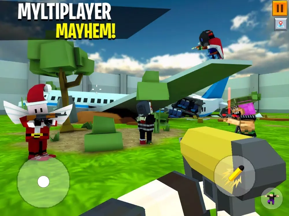 Pixel Destruction: 3D Royale iPad  スクリーンショット