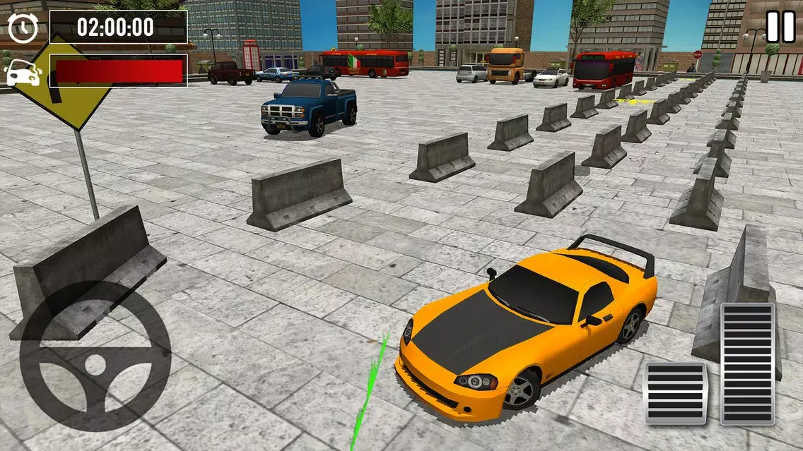 Car Parking in City: Real-istic Traffic Driving 3D Screenshots