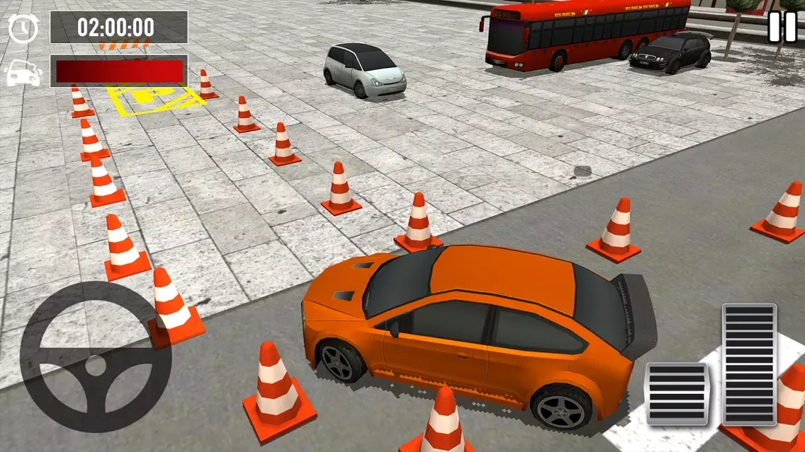 Car Parking in City: Real-istic Traffic Driving 3D Screenshots