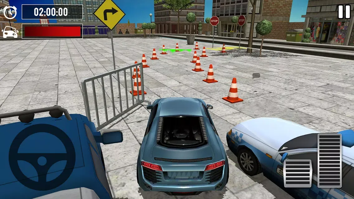 Car Parking in City: Real-istic Traffic Driving 3D Screenshots