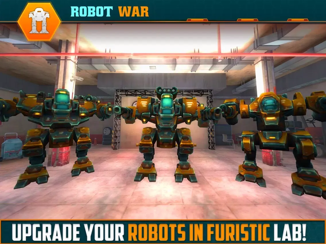 USA War Robots Battle Clash : Robo Sim-ulator 3D iPad 應用截圖