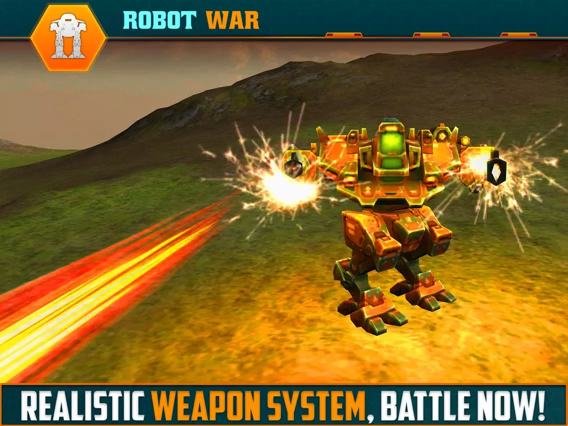 USA War Robots Battle Clash : Robo Sim-ulator 3D iPad 應用截圖