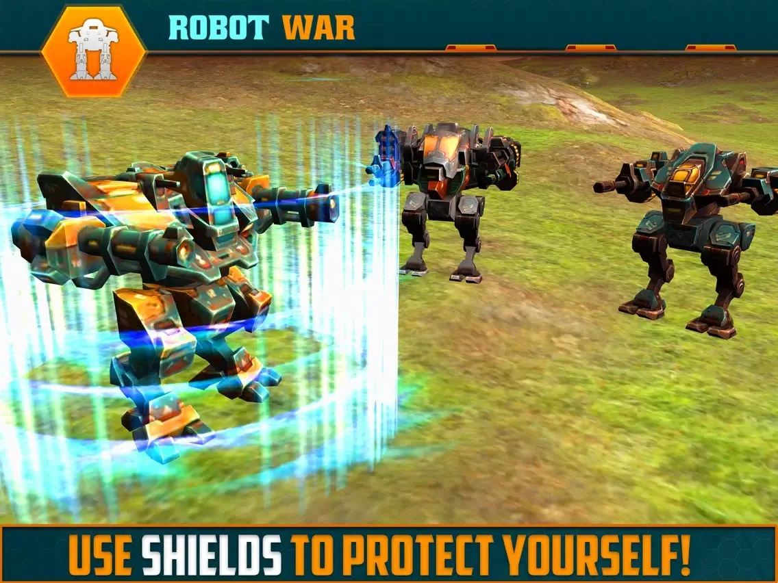 USA War Robots Battle Clash : Robo Sim-ulator 3D iPad 應用截圖