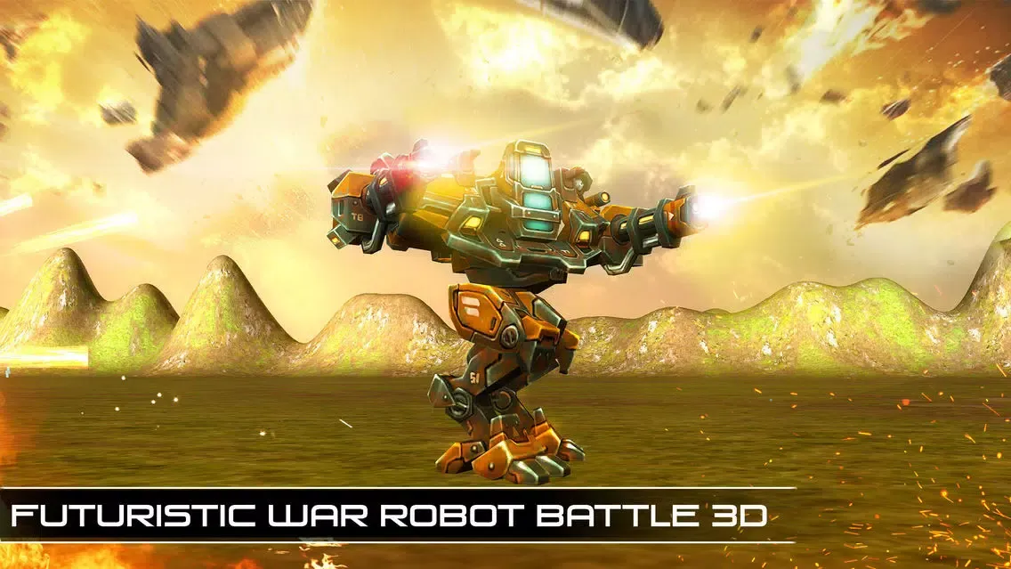 USA War Robots Battle Clash : Robo Sim-ulator 3D應用截圖