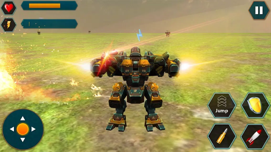 USA War Robots Battle Clash : Robo Sim-ulator 3D應用截圖
