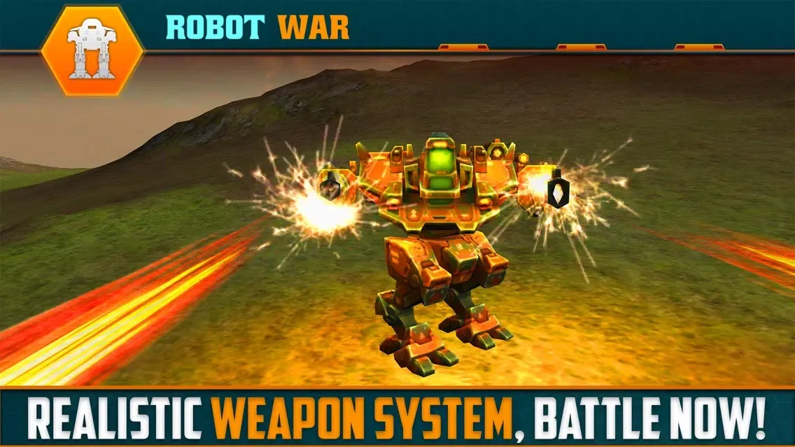 USA War Robots Battle Clash : Robo Sim-ulator 3D應用截圖