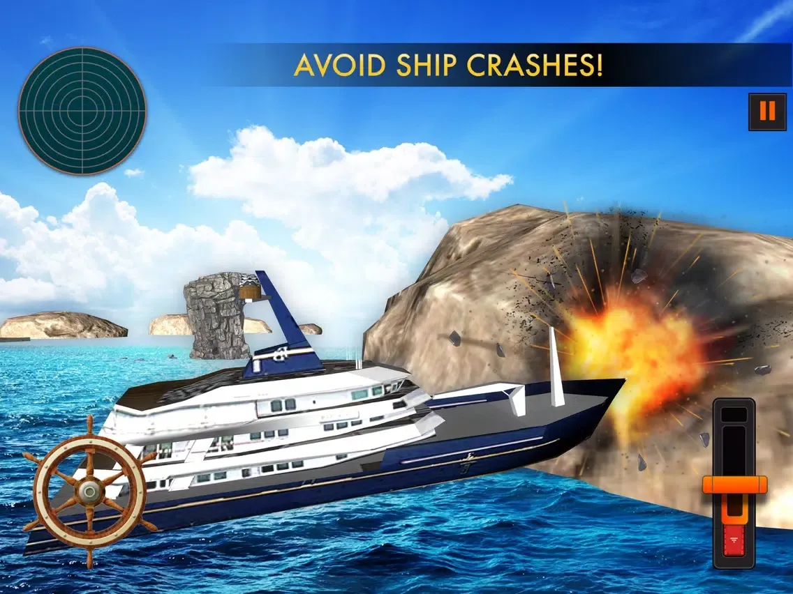 Motor-Boat Parking Ship Sim-ulator 2017 iPad  スクリーンショット