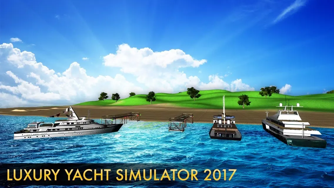 Motor-Boat Parking Ship Sim-ulator 2017 スクリーンショット