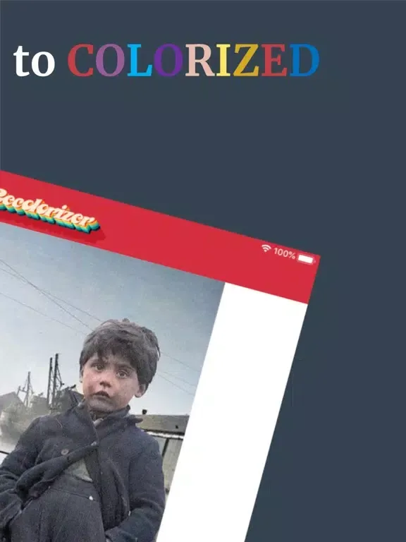 Recolorizer Color to Old Photo iPad  Screenshots