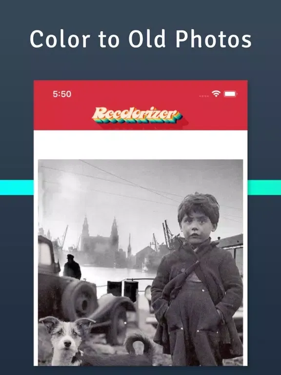 Recolorizer Color to Old Photo iPad  Screenshots