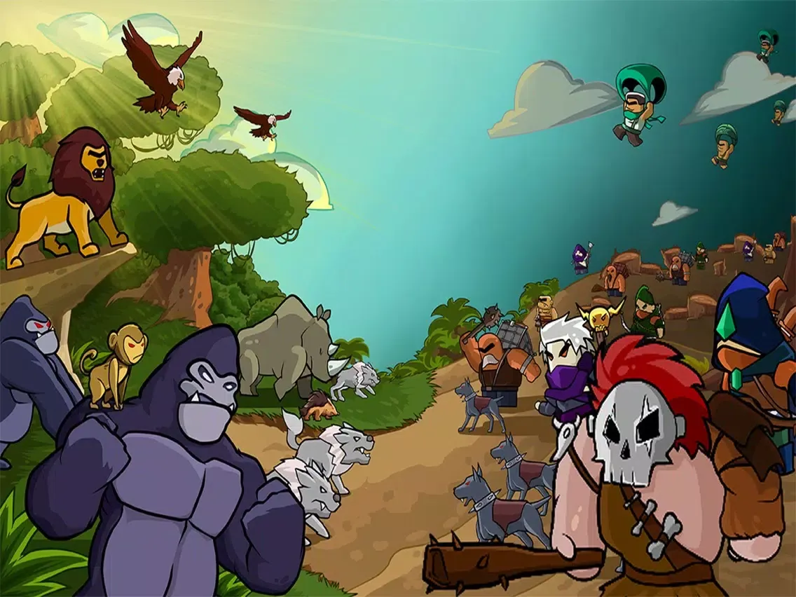 Wild Defense - TD Idle iPad  Screenshots