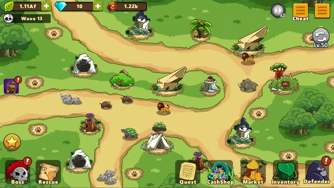 Wild Defense - TD Idle Screenshots