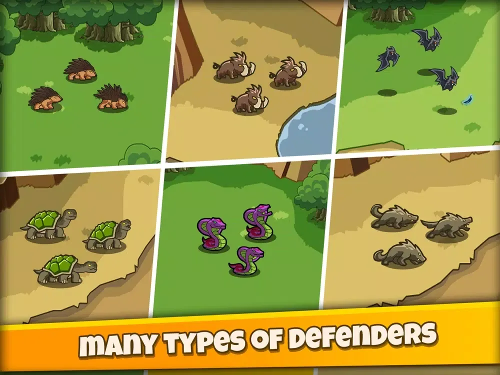 Wild Defense iPad  Ekran Görüntüleri