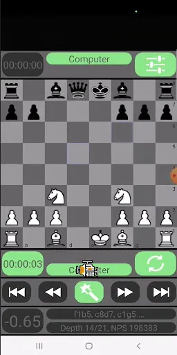 Captures d'écran de Bagatur Chess Engine